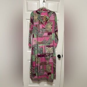 kaftan maxi dresses long sleeves Size one size NWT